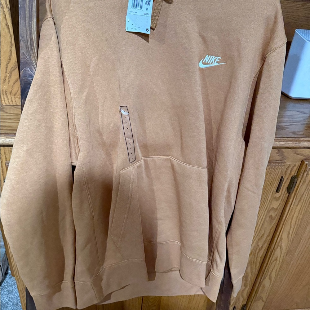 Nike Men's Brown Hoodie